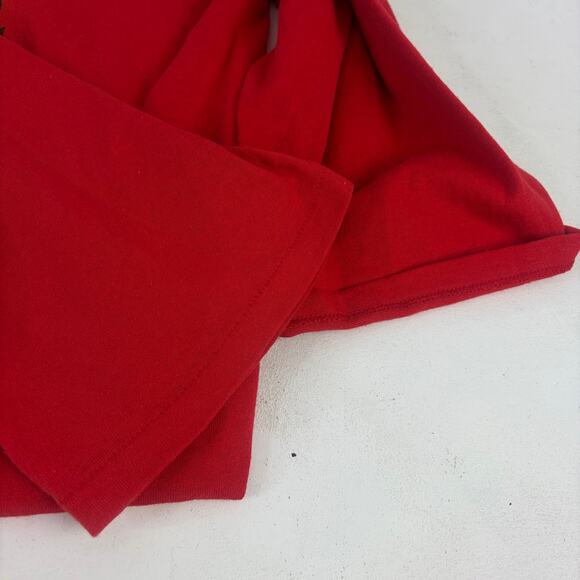 🎄Vintage 90s Oversized Peanuts Snoopy Joe Cool Christmas Sleep Shirt - Picture 7 of 10